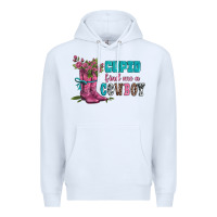 Velantines Day Cupid Find Me A Cowboy Premium Hoodie | Teevron