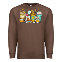 Chestnut school bus coffee cups Premium Sweatshirt - Zillion Design Studio