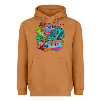 Meerkat 90's country cassette tapes Heavyweight Hoodie - Zillion Design Studio