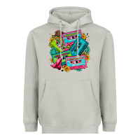 Moon Dust 90's country cassette tapes Heavyweight Hoodie - Zillion Design Studio