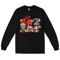 Black ladybug  gnomies Long Sleeve Tee - BarkalooDesign