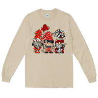 Mushroom ladybug  gnomies Long Sleeve Tee - BarkalooDesign