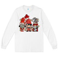 White ladybug  gnomies Long Sleeve Tee - BarkalooDesign