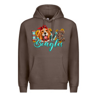 Coffee love beagles Premium Hoodie - Artiststas