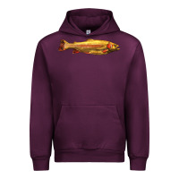 Mauve Wine golden trout west virginia Urban Hoodie - LillyAllenDesigns
