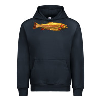 Navy golden trout west virginia Urban Hoodie - LillyAllenDesigns
