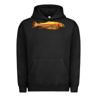 Pigment Black golden trout west virginia Urban Hoodie - LillyAllenDesigns
