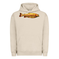 Pigment French Oak golden trout west virginia Urban Hoodie - LillyAllenDesigns