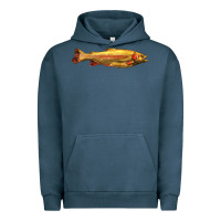 Pigment Midnight Navy golden trout west virginia Urban Hoodie - LillyAllenDesigns