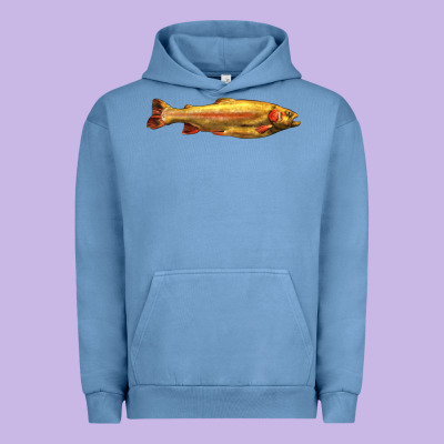 Golden Trout West Virginia Urban Hoodie Designed By Lillyallendesigns