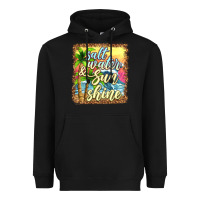 Black salt water and sunshine Heavyweight Hoodie - texasbilliewilder