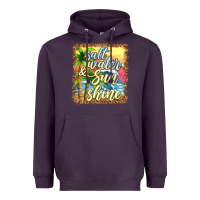 Plum salt water and sunshine Heavyweight Hoodie - texasbilliewilder