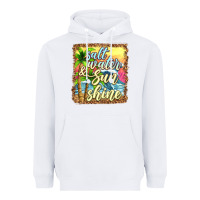 White salt water and sunshine Heavyweight Hoodie - texasbilliewilder