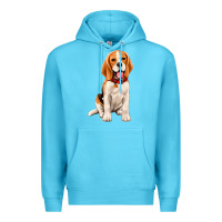 Ocean Blue beagle Premium Hoodie - Artiststas