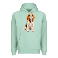 Seafoam beagle Premium Hoodie - Artiststas