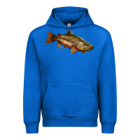 Cobalt brown trout Urban Hoodie - LillyAllenDesigns