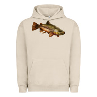 Pigment French Oak brown trout Urban Hoodie - LillyAllenDesigns