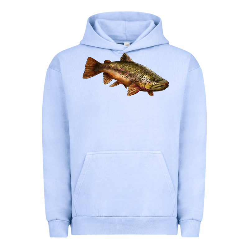 Brown Trout Urban Hoodie by LillyAllenDesigns | Teevron