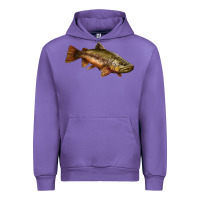 Tulip brown trout Urban Hoodie - LillyAllenDesigns