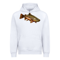 White brown trout Urban Hoodie - LillyAllenDesigns