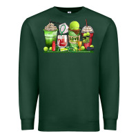 Sports Green tennis coffee cups Premium Sweatshirt - Zillion Design Studio