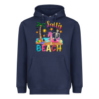 Navy salty beach Heavyweight Hoodie - texasbilliewilder