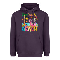 Plum salty beach Heavyweight Hoodie - texasbilliewilder