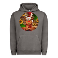 Pigment Tornado Cute reindeer Christmas Urban Hoodie - Jasminsmagicworld