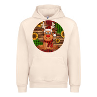 Sandshell Cute reindeer Christmas Urban Hoodie - Jasminsmagicworld