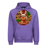 Tulip Cute reindeer Christmas Urban Hoodie - Jasminsmagicworld