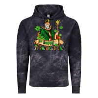Cloud Black happy st patricks day with st patricks Vintage Hoodie - AdoDesignShop