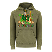 Vintage Olive happy st patricks day with st patricks Vintage Hoodie - AdoDesignShop