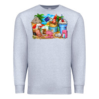 Heather Grey travel coffee cups Premium Sweatshirt - Zillion Design Studio
