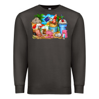 Smoke travel coffee cups Premium Sweatshirt - Zillion Design Studio