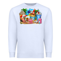 White travel coffee cups Premium Sweatshirt - Zillion Design Studio