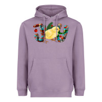 Lavender christmas joy chick Heavyweight Hoodie - RanaPortraitStore