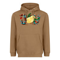 Toasted Coconut christmas joy chick Heavyweight Hoodie - RanaPortraitStore