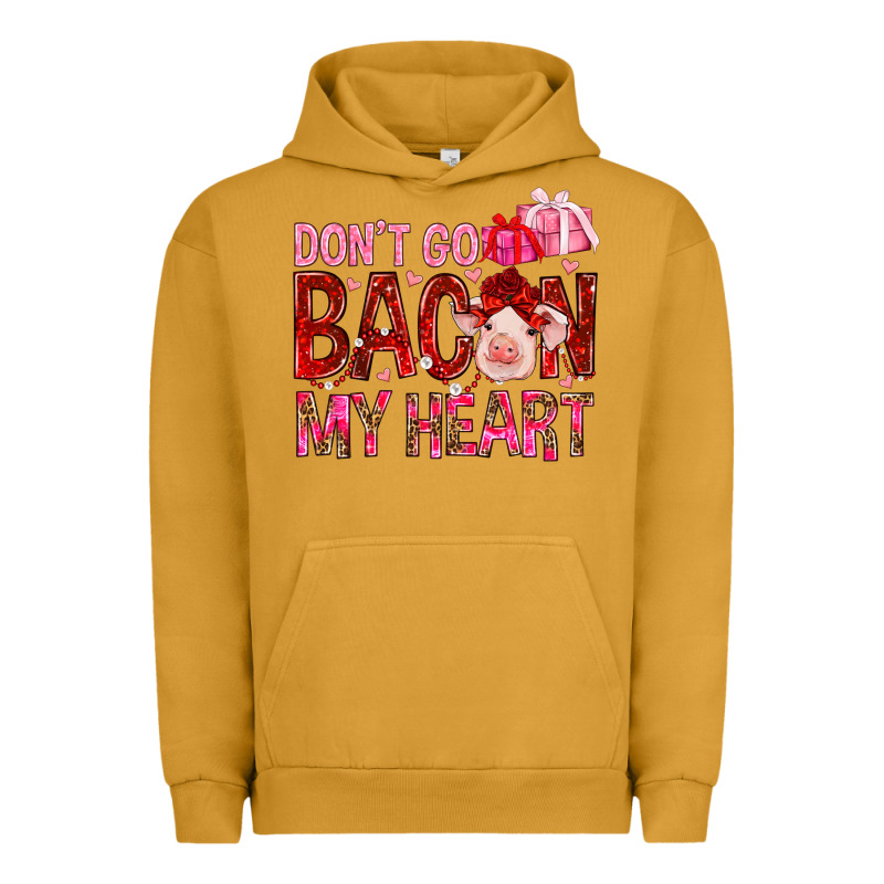 Dont Go Bacon My Heart Urban Hoodie by NancyCooperArtShop | Teevron