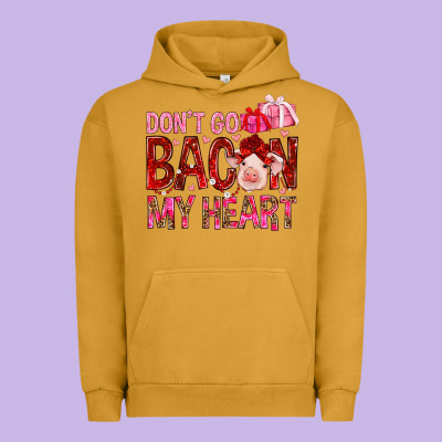 Dont Go Bacon My Heart Urban Hoodie Designed By Nancycooperartshop
