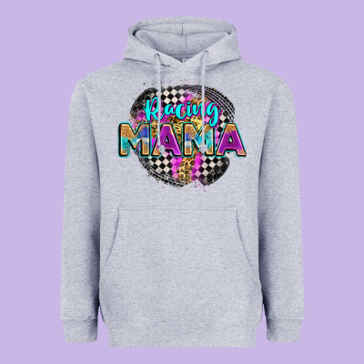 Racing Mama Heavyweight Hoodie Designed By Zillion Design Studio