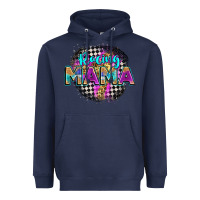 Navy racing mama Heavyweight Hoodie - Zillion Design Studio