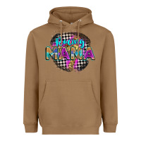 Toasted Coconut racing mama Heavyweight Hoodie - Zillion Design Studio