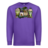 Purple veteran coffee cups Premium Sweatshirt - Zillion Design Studio