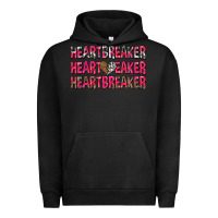 Pigment Black heartbreaker with leopard and cowhide Urban Hoodie - NancyCooperArtShop
