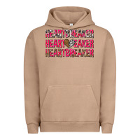 Pigment Burro heartbreaker with leopard and cowhide Urban Hoodie - NancyCooperArtShop