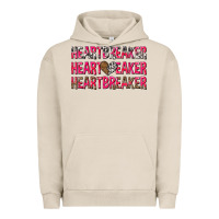 Pigment French Oak heartbreaker with leopard and cowhide Urban Hoodie - NancyCooperArtShop
