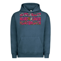 Pigment Midnight Navy heartbreaker with leopard and cowhide Urban Hoodie - NancyCooperArtShop