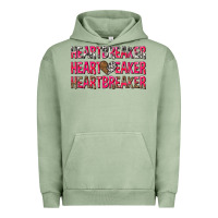 Pigment Oil Green heartbreaker with leopard and cowhide Urban Hoodie - NancyCooperArtShop