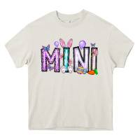 Cream easter day mini Heavy Core Tee - CowhideDigitalArt