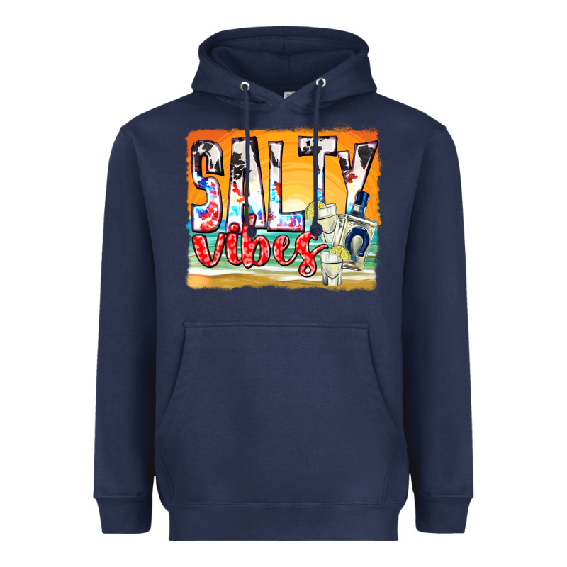 Salty Vibes Heavyweight Hoodie by texasbilliewilder | Teevron